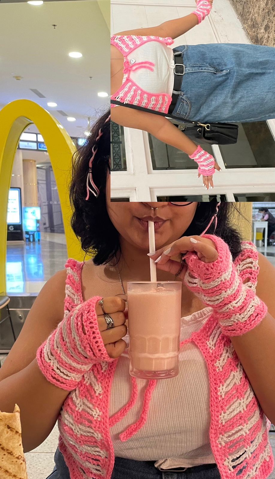 Hot Pink, Two Movies, and a 2.5mm Hook: My Barbie Crochet Set